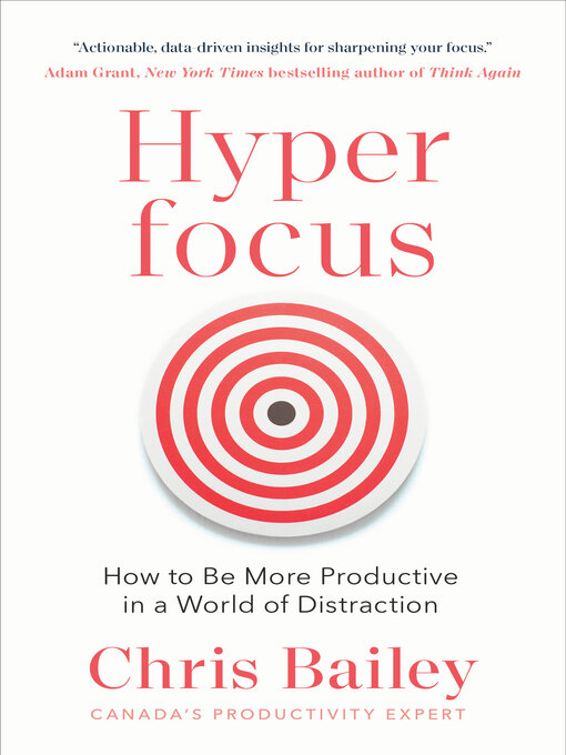 Title details for Hyperfocus by Chris Bailey - Wait list